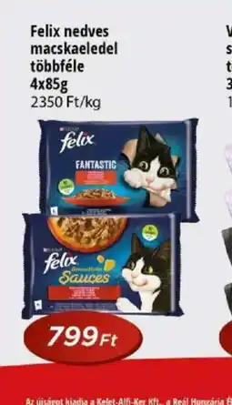 Real Felix nedves macskaeledel ajánlat