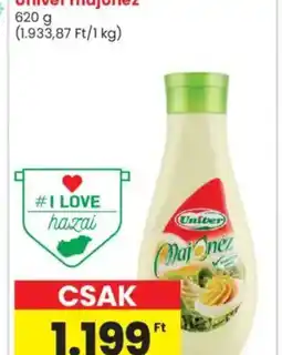 Spar Market Univer majonéz ajánlat