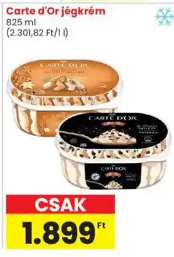 Spar Market Carte d'Or jégkrém ajánlat