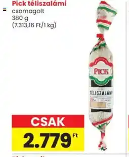 Spar Market Pick téliszalámi ajánlat