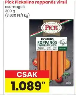 Spar Market Pick Pickolino roppanós virsli ajánlat