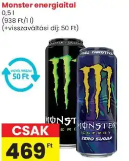 Spar Market Monster energiaital ajánlat