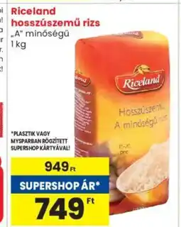 Spar Market Riceland hosszúszemű rizs ajánlat