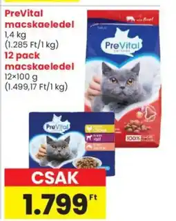 Spar Market PreVital macskaeledel ajánlat