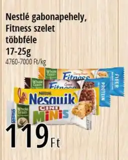 Real Nestlé gabonapehely, Fitness szelet ajánlat