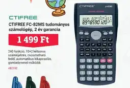 Office Depot CTIFREE FC-82MS tudományos számológép ajánlat