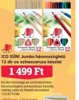 Office Depot ICO SÜNI Jumbo háromszögletű 12 db-os ajánlat