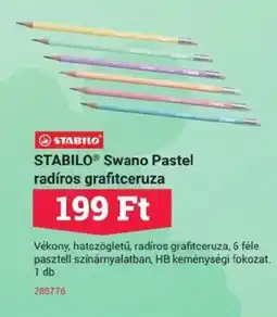 Office Depot STABILOⓇ Swano Pastel radíros grafitceruza ajánlat
