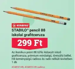 Office Depot STABILOⓇ pencil 88 iskolai grafitceruza ajánlat