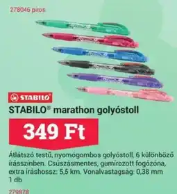 Office Depot STABILOⓇ Marathon golyóstoll ajánlat