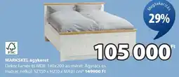 JYSK MARKSKEL ágykeret ajánlat