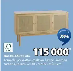 JYSK HALMSTAD tálaló ajánlat