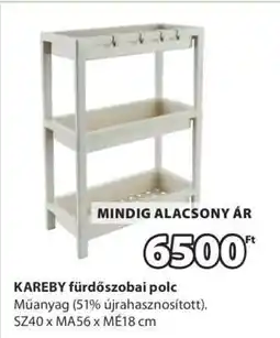 JYSK KAREBY fürdőszobai polc ajánlat