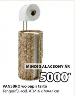 JYSK VANSBRO wc-papír tartó ajánlat