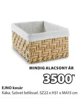 JYSK EJNO kosár ajánlat