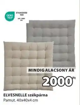 JYSK ELVESNELLE székpárna ajánlat
