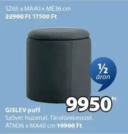 JYSK GISLEV PUFF ajánlat