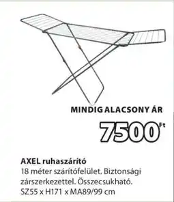 JYSK AXEL ruhaszárító ajánlat