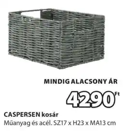 JYSK CASPERSEN KOSÁR ajánlat