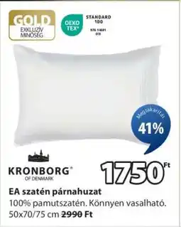 JYSK EA szatén párnahuzat ajánlat
