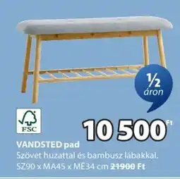 JYSK VANDSTED pad ajánlat