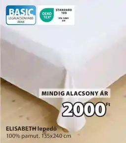 JYSK ELISABETH lepedő ajánlat