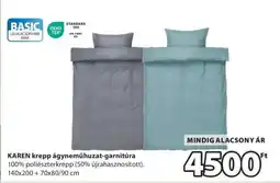 JYSK KAREN krepp ágyneműhuzat-garnitúra ajánlat