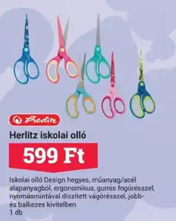 Office Depot Herlitz iskolai olló ajánlat