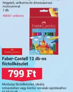 Office Depot Faber-Castell 12 db-os filctollkészlet ajánlat