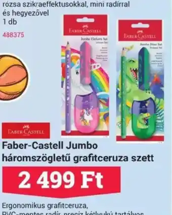Office Depot Faber-Castell Jumbo háromszögletű grafitceruza szett ajánlat