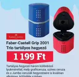 Office Depot Faber-Castell Grip 2001 Trio tartályos hegyező ajánlat