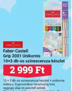 Office Depot Faber-Castell Grip 2001 Unikornis 10+3 db-os ajánlat