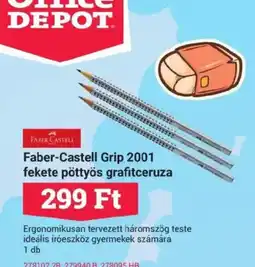 Office Depot Faber-Castell Grip 2001 fekete pöttyös ajánlat