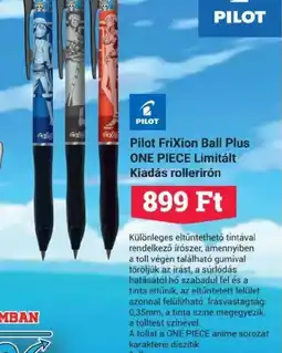 Office Depot Pilot Frixion Ball Plus ONE PIECE Limitált Kiadás ajánlat