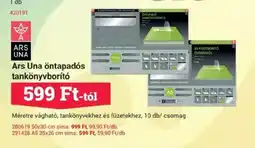 Office Depot Ars Una öntapadós tankönyvborító ajánlat