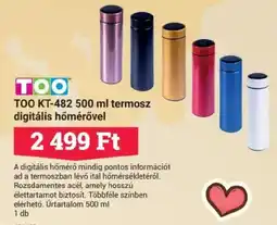 Office Depot TOO KT-482 500 ml termosz digitális hőmérővel ajánlat