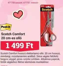 Office Depot Scotch Comfort 20 cm-es olló ajánlat
