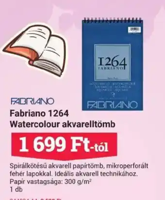 Office Depot Fabriano 1264 Watercolour akvarelltömb ajánlat