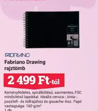 Office Depot Fabriano Drawing rajztömb ajánlat