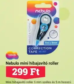 Office Depot Nebulo mini hibajavító roller ajánlat