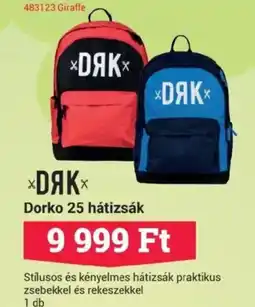 Office Depot *DRK* Dorko 25 hátizsák ajánlat