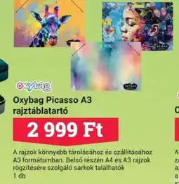 Office Depot Oxybag Picasso A3 rajztáblatartó ajánlat