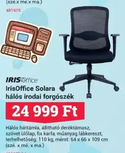 Office Depot IRISOffice IrisOffice Solara hálós irodai ajánlat