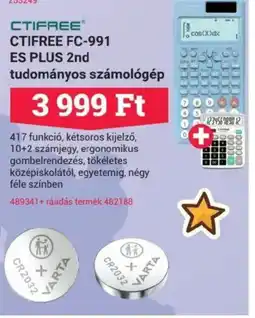 Office Depot CTIFREE FC-991 ES PLUS 2nd ajánlat