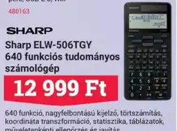 Office Depot Sharp ELW-506TGY 640 funkciós tudományos ajánlat