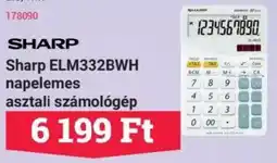 Office Depot SHARP Sharp ELM332BWH napelemes ajánlat