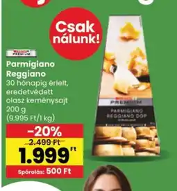 Spar Parmigiano Reggiano ajánlat