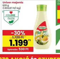 Spar Univer majonéz ajánlat