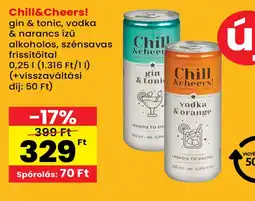 Spar Chill újCheers! ajánlat