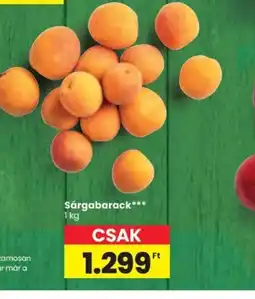 Spar Sárgabarack ajánlat